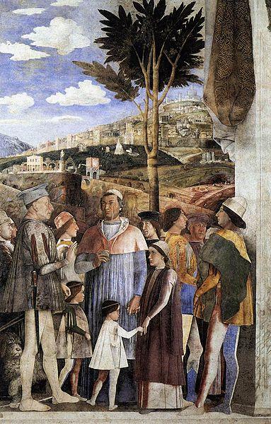 The Meeting, Andrea Mantegna